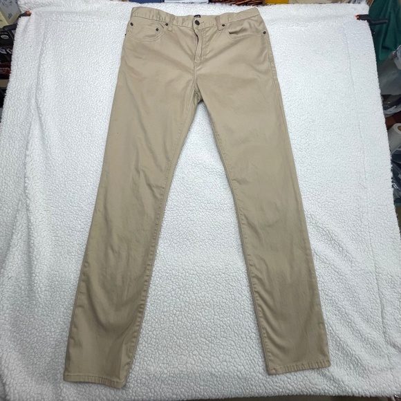 NWT Men’s , Gap, 34/34 Skinny Khaki Jeans, Tan - Picture 1 of 15